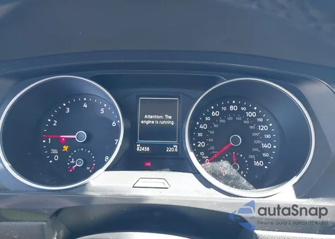 2018 Volkswagen Tiguan 2.0T Se/2.0T Sel из США, поврежденный, VIN 3VV3B7AX5JM015069